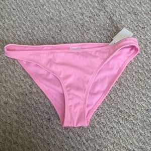 Xhilaration Ribbed Light Pink Bikini Bottoms